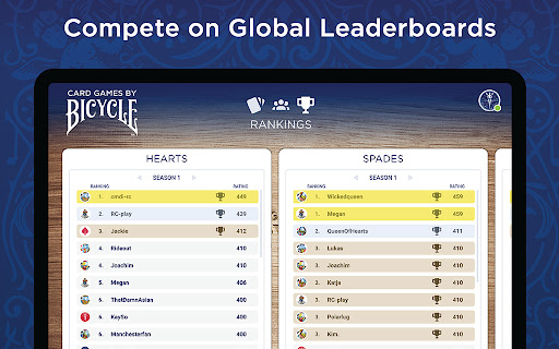 Card Games By Bicycle