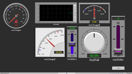 HMI Control Panel ПК