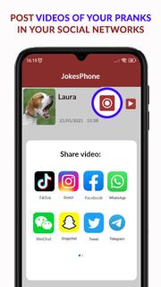 JokesPhone - প্রেঙ্ক কল সমূহ পিসি