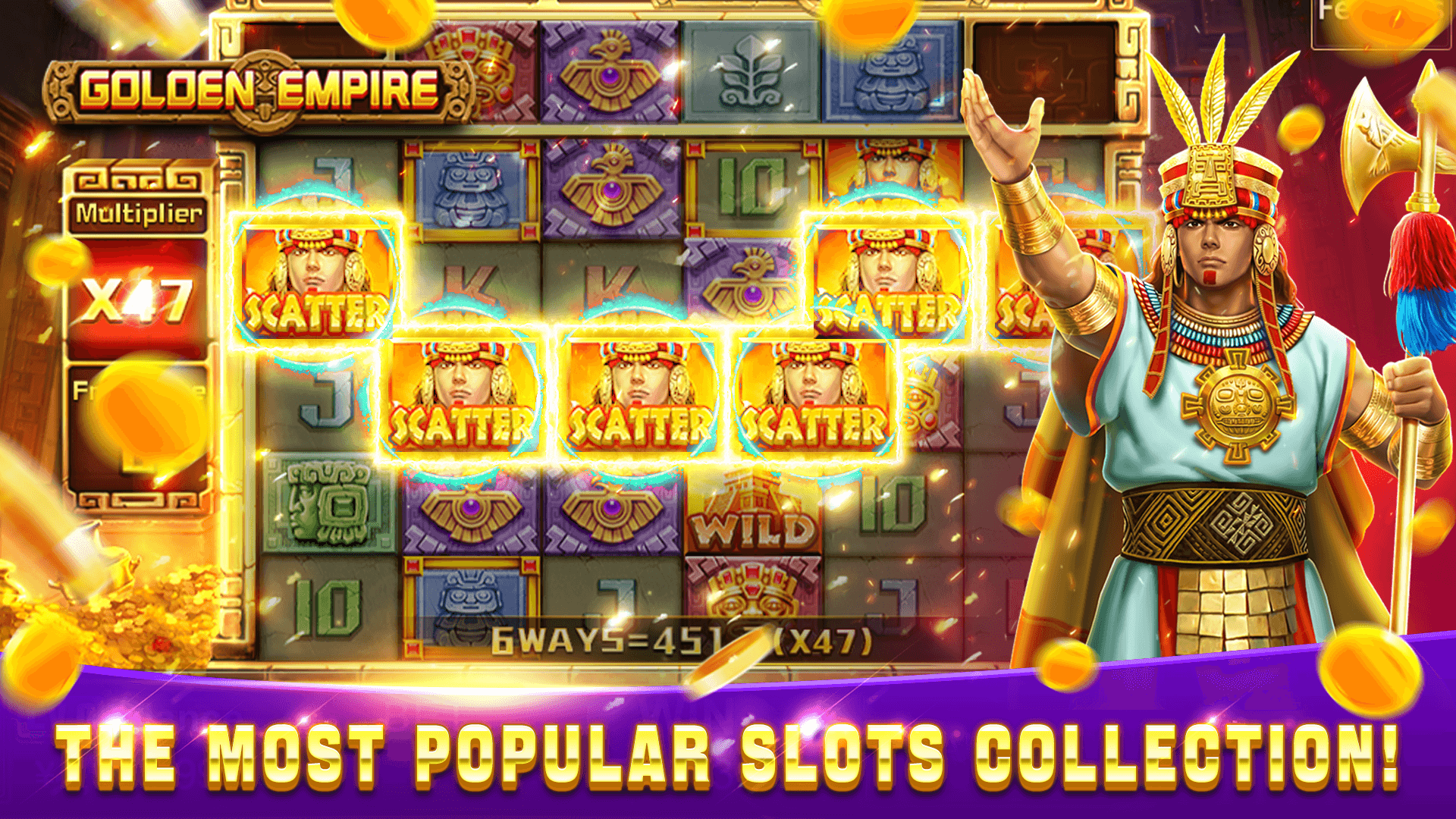 Baixe Legendary Slots - Casino Games no PC com MEmu