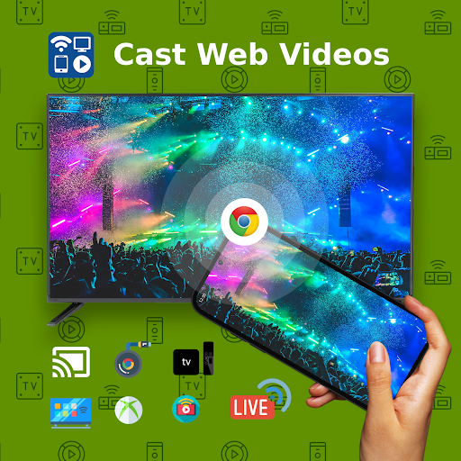 Trasmetti TV+ Chromecast Roku PC