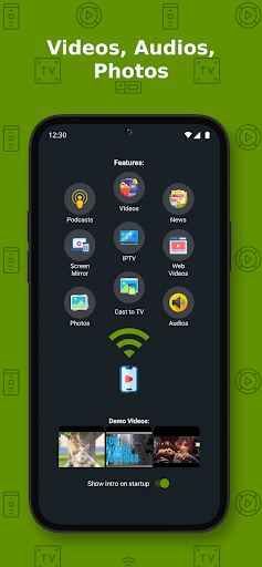 Trasmetti TV+ Chromecast Roku PC