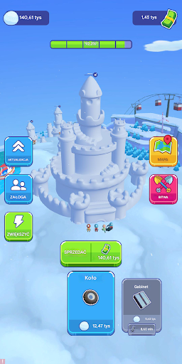 Snow Castle: Bezczynny klikacz PC
