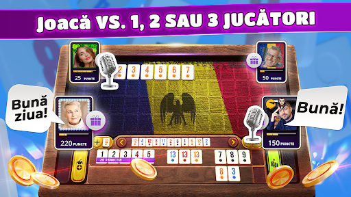 VIP Remi: Rummy 45 şi Table