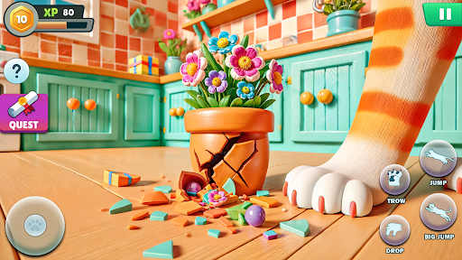 Angry Gran VS Naughty Cat Sim PC