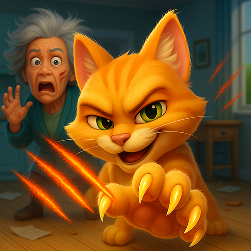 Cat Mayhem: Gran’s Angry