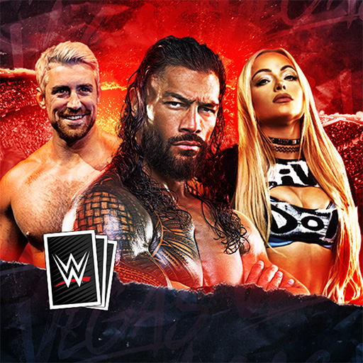komputer WWE SuperCard - Wrestling Game
