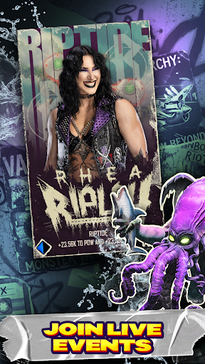 komputer WWE SuperCard - Wrestling Game