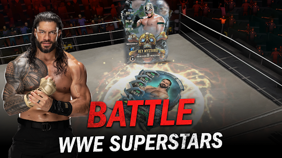 WWE SuperCard – Multiplayer Card Battle Game الحاسوب