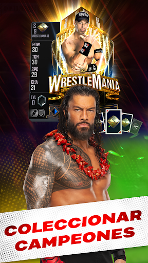 WWE SuperCard: Lucha de cartas