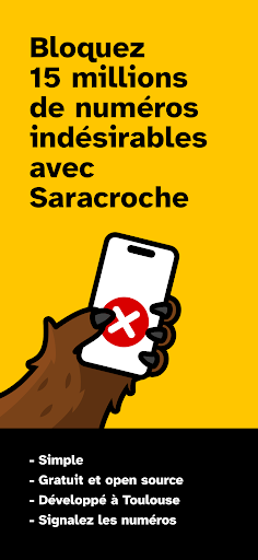 Saracroche : bloqueur d'appels PC