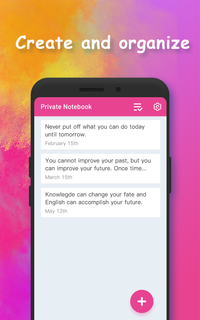 Private Notebook - safe&reminder PC