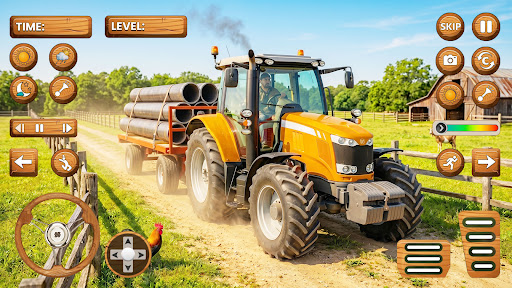 Desi Farming Indian Tractor 3D PC