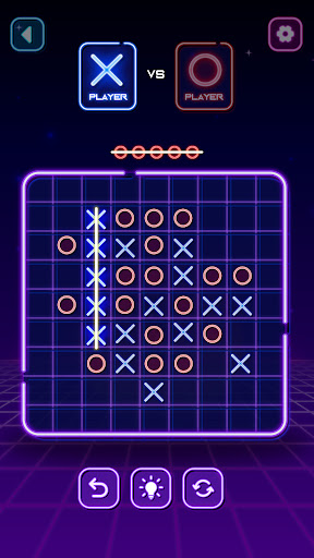 Tic Tac Toe - XO Glow for Android - Download