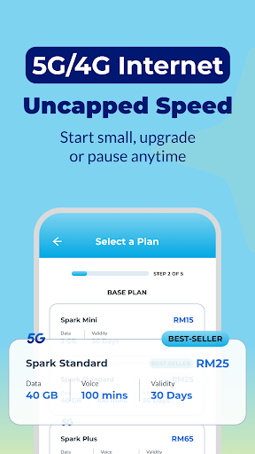 komputer Spark by CelcomDigi: 5G eSIM
