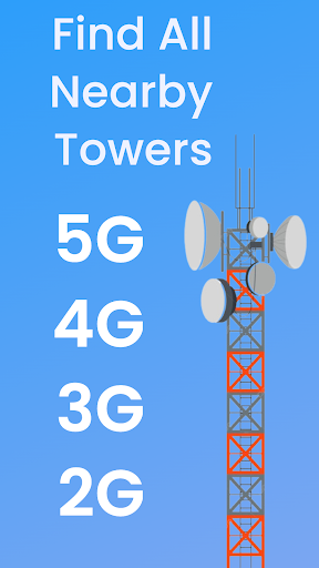 Cell Tower Locator 5G, 4G, LTE پی سی