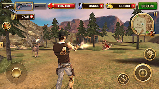 Pistola de combate del oeste PC