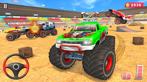 Monster Truck Stunt Race Games PC