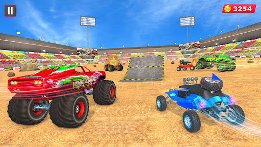 Monster Truck Stunt Race Games PC