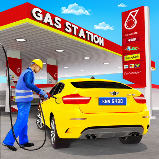 Petrol Game: Kar Gas Station
