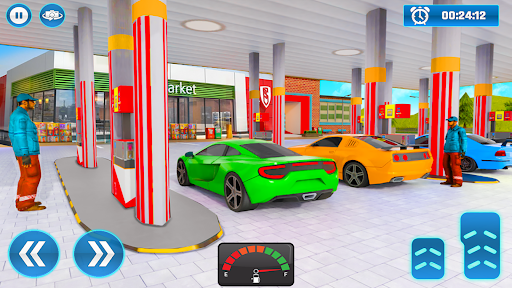 Petrol Game: Kar Gas Station