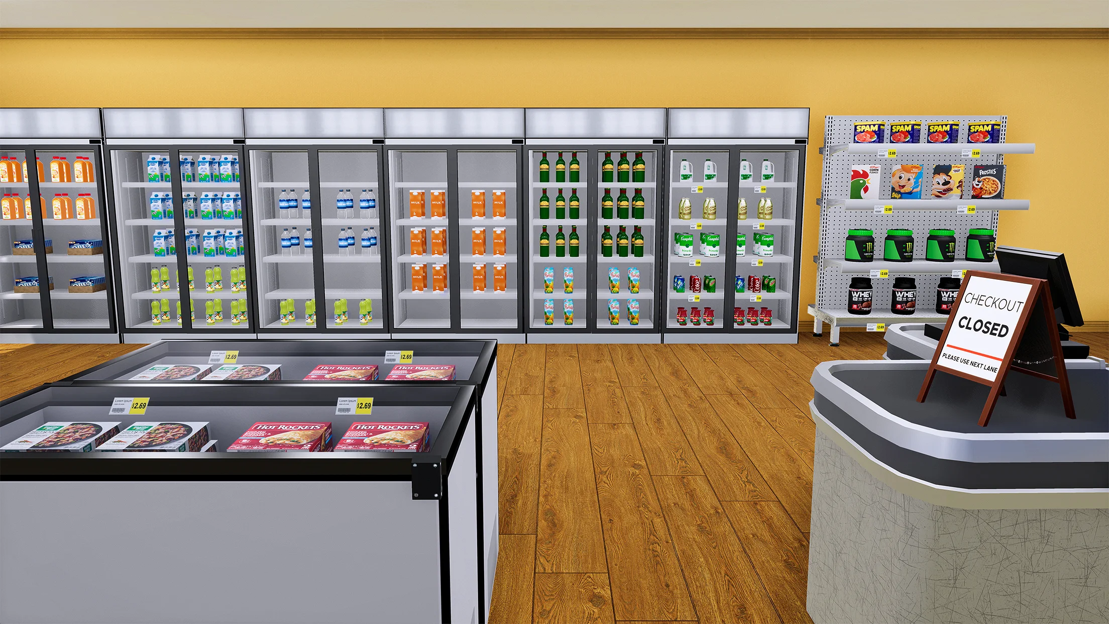 Store Management Simulator الحاسوب