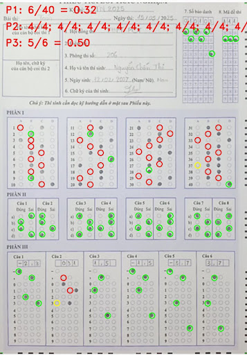 Chấm thi trắc nghiệm QM2025 PC
