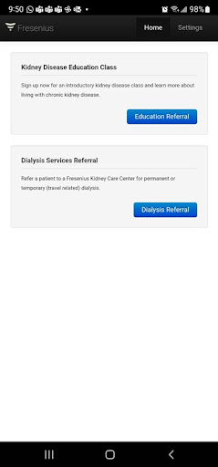 Referral–Fresenius Kidney Care PC