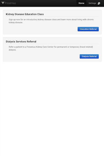 Referral–Fresenius Kidney Care PC
