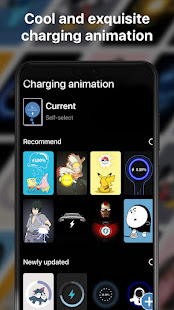 Charging animation battery SG