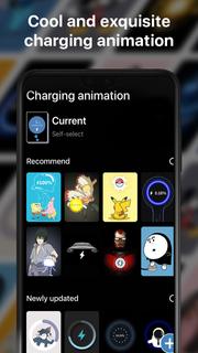Charging animation battery SG