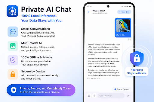 Mobile LM Server - Local AI پی سی