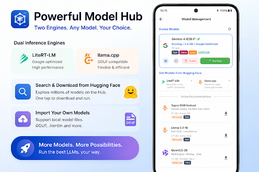 Mobile LM Server - Local AI پی سی
