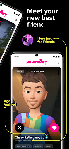 Nevermet - VR Dating Metaverse