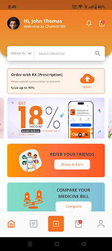 Chemist180 – Healthcare app পিসি