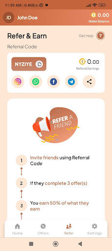 Money Earning App- Chillar پی سی