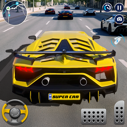 Car Simulator Driving City الحاسوب