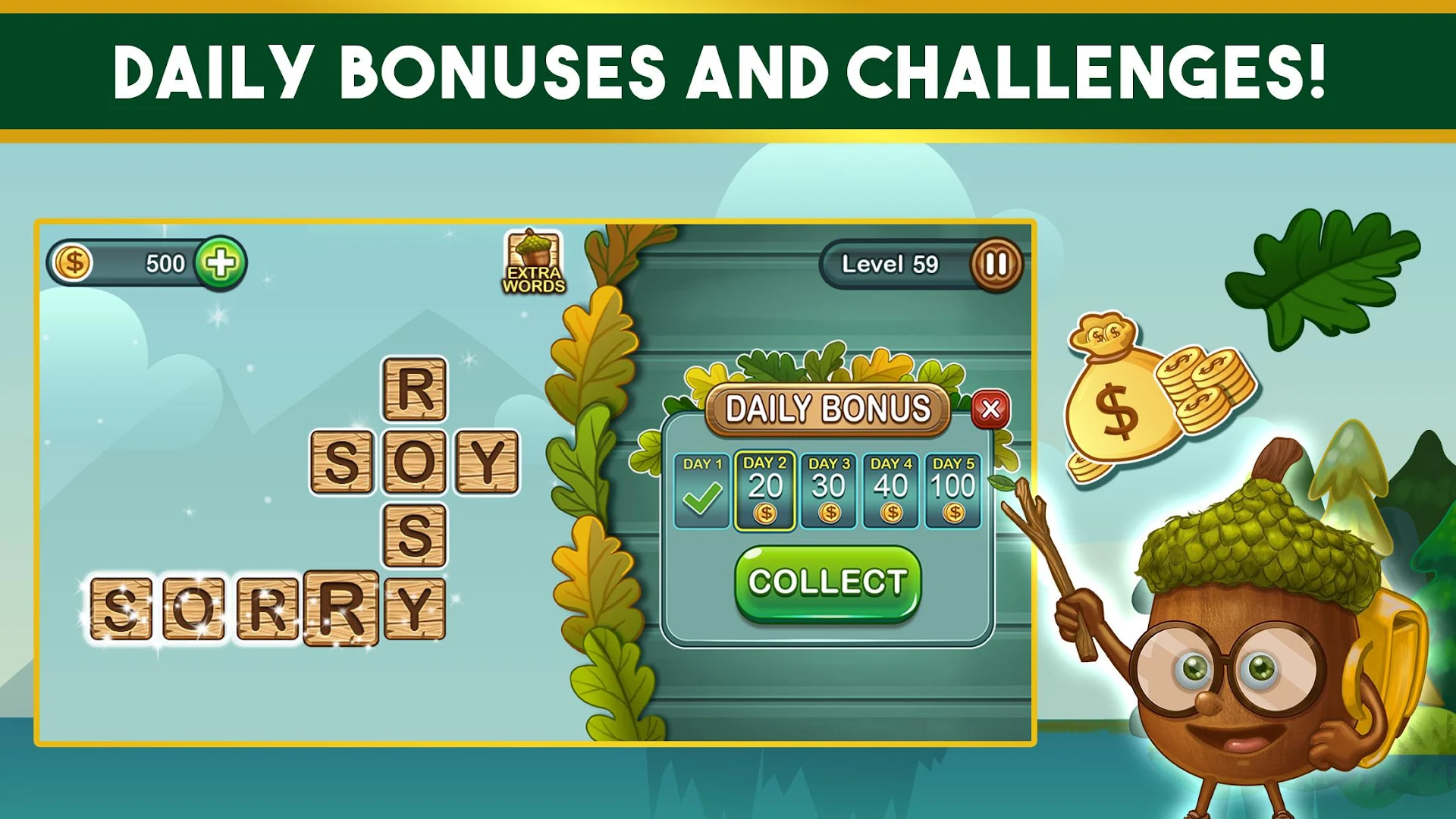 Word Nut: Word Puzzle Games & Crosswords PC