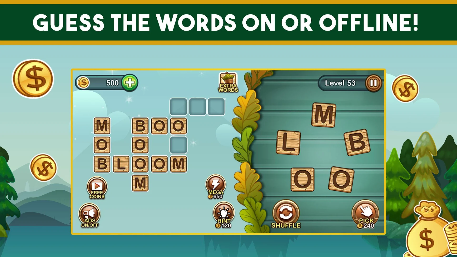Word Nut: Word Puzzle Games & Crosswords PC