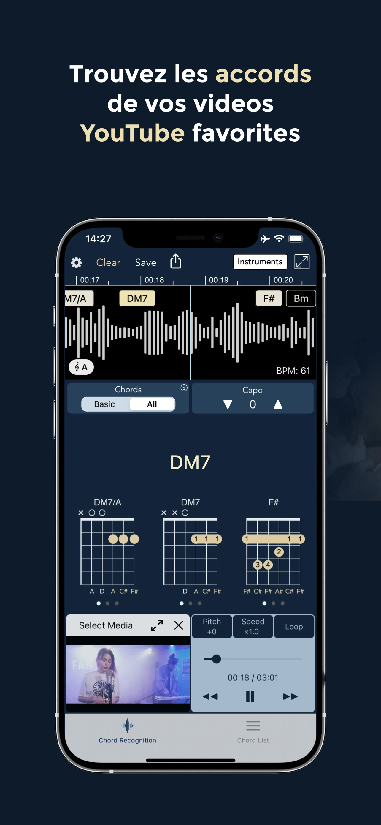 Chord ai, accords automatiques PC