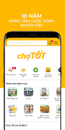 Cho Tot -Chuyên mua bán online