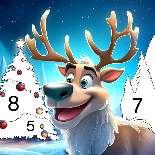Christmas Color by Number Game PC