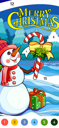 Christmas Winter Coloring Book PC