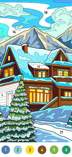 Christmas Winter Coloring Book PC
