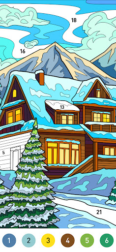 Christmas Winter Coloring Book para PC