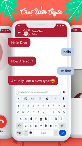 সান্তা ক্রিসমাস ভিডিও কল পিসি