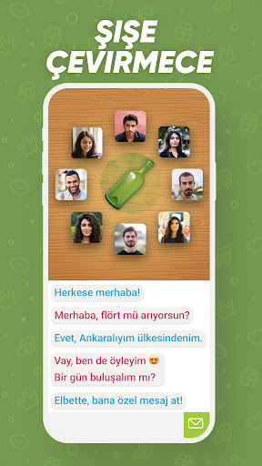 Spin the Bottle: türkçe sohbet