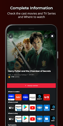 Cinefy - Onde Assistir para PC