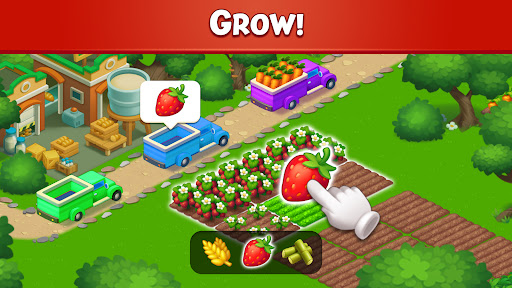 komputer Farm City: Farming & Building