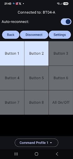 Relay Widget Bluetooth & Wifi PC